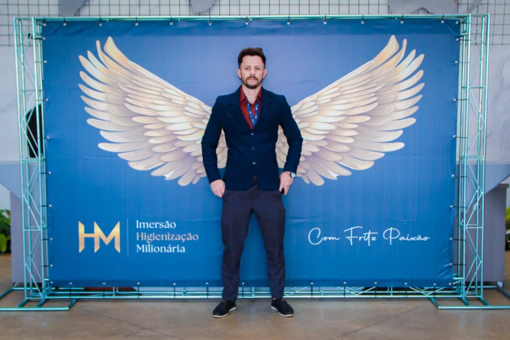 Empreendedor Fábio Júnior fundador da Imperial Limpeza Campinas