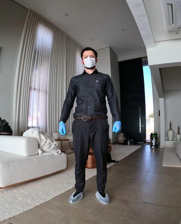 Empreendedor Fábio Júnior fundador da Imperial Limpeza no Cambuí Campinas 