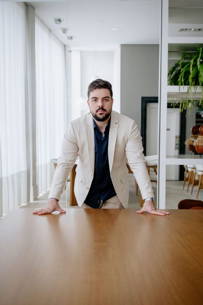 Arquiteto campineiro Diogo Furquim, sócio da MD Arkisantè Cambuí Campinas